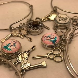Snap Jewelry Bangle Salon Charm Bracelet